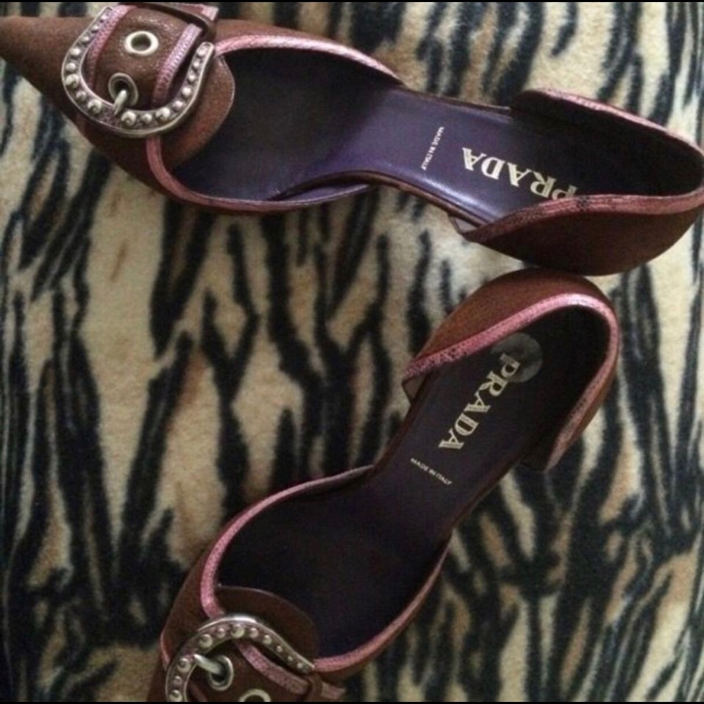 Prada kitten heels